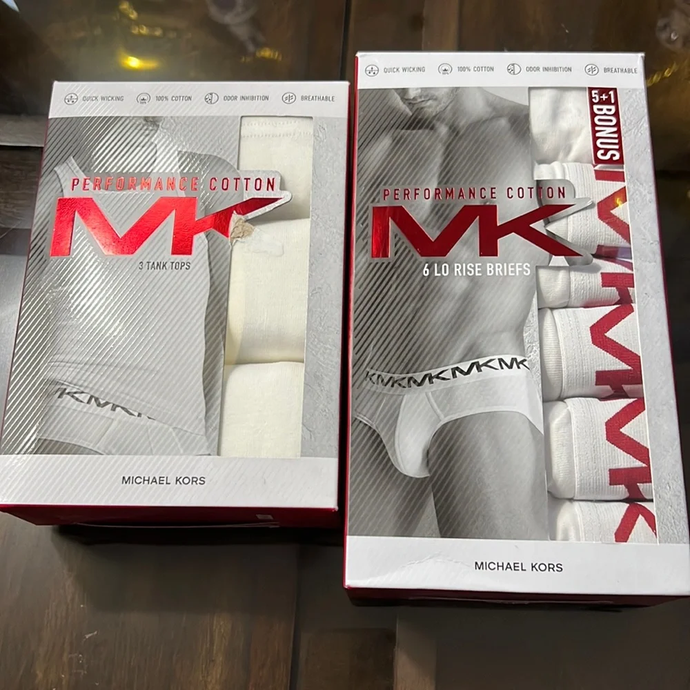 HOST PICK. Bundle of Michael Kors Performance Tank Top and Briefs. - Picture 2 of 6